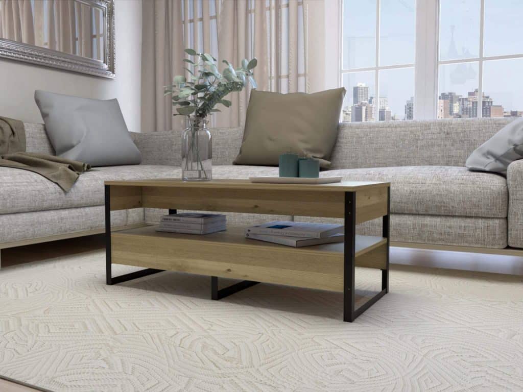 Bleached Pine Coffee Table