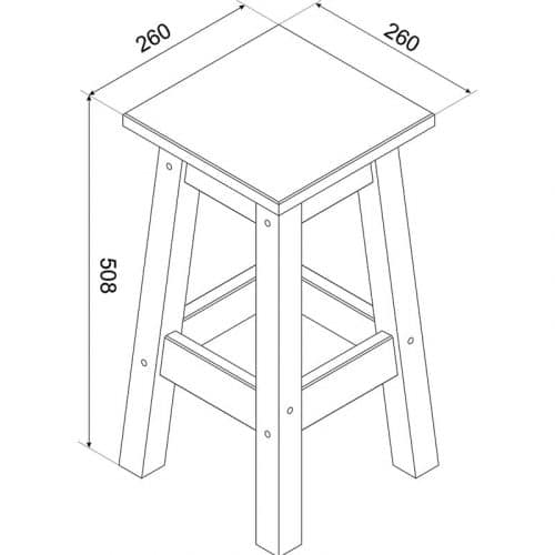 Drop-leaf breakfast table in grey with two stools - Image 12