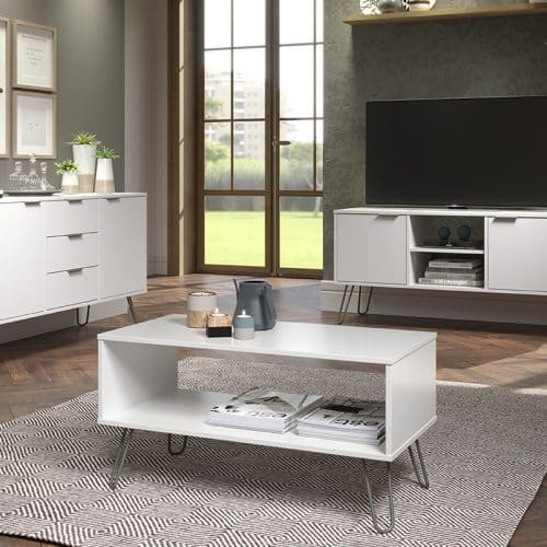The open white coffee table - Image 2