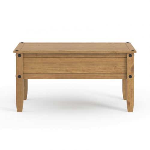 Antique wax coffee table - Image 3