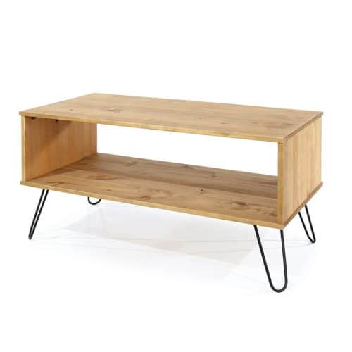 Image of an open coffee table