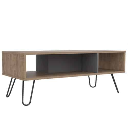 The oak bleached coffee table