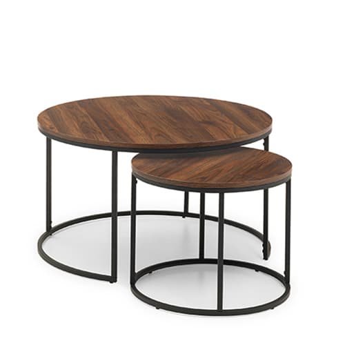 Image of the Bellini round nesting coffee table