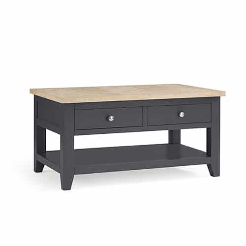 Bordeaux coffee table - dark grey