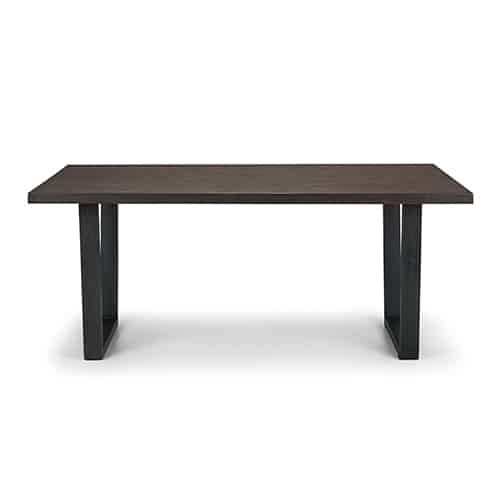Brooklyn dining table - dark oak - Image 3