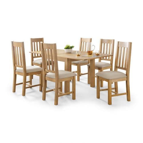 Astoria Flip-Top Dining Table & 6 Astoria Chairs
