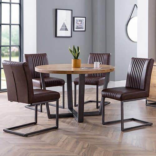 Brooklyn round dining set
