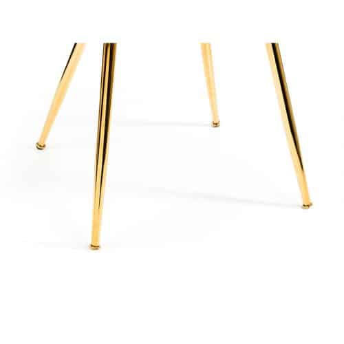 Montero round table & 4 cannes grey dining chairs - Image 13