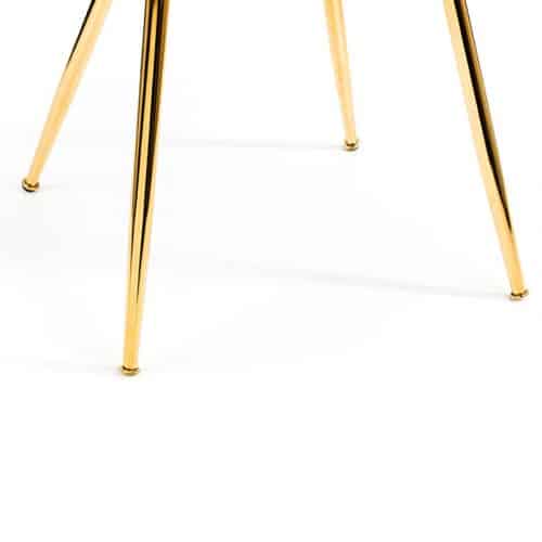 Montero round table & 4 cannes blue dining chairs - Image 13
