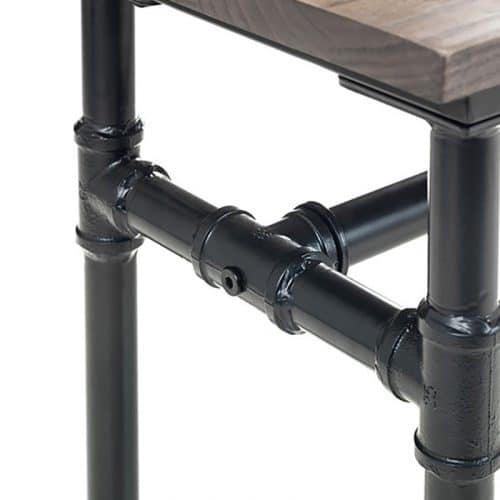 Carnegie dining table & 2 benches