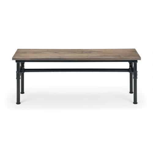 Carnegie dining table & 2 benches