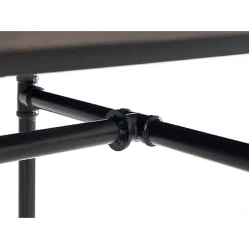 Carnegie dining table & 2 benches