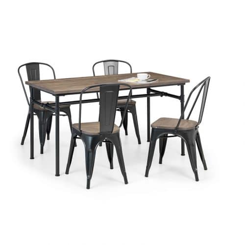 Carnegie dining table & 4 grafton chairs
