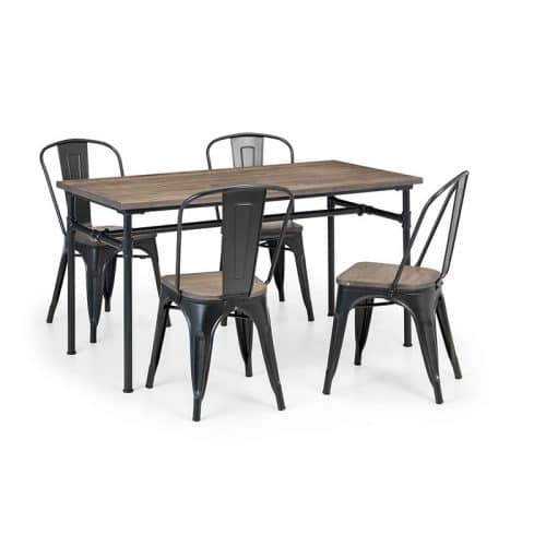 Carnegie dining table & 4 grafton chairs