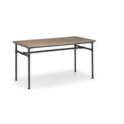 Carnegie dining table & 2 benches