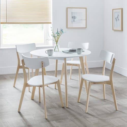 Casa round dining table