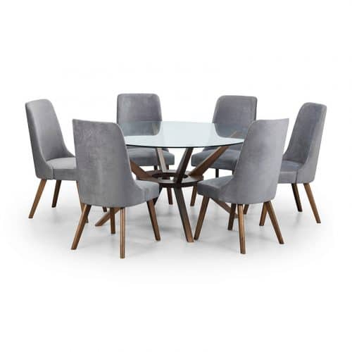 Chelsea large & Huxley dining set