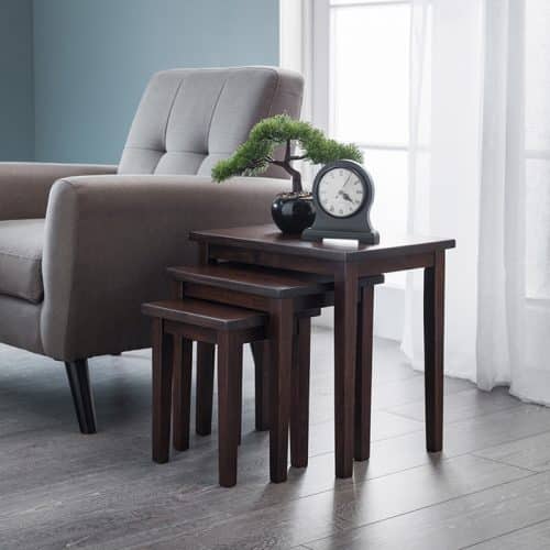 Cleo Nest of Tables - Mahogany