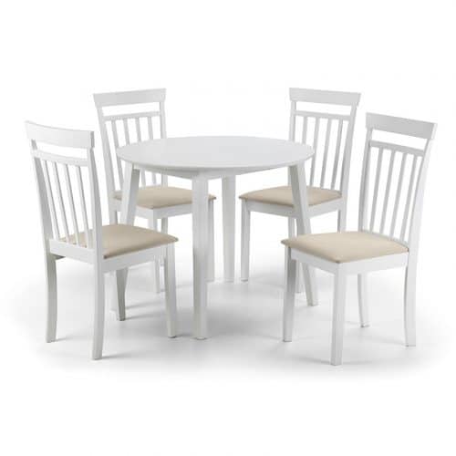Coast dining set - white