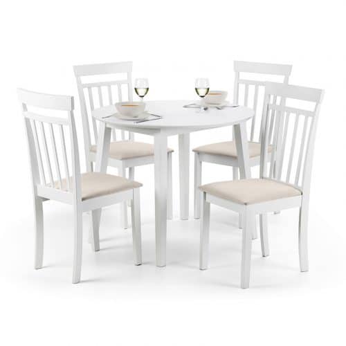 Coast dining set - white