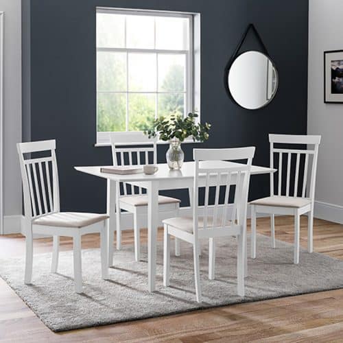 Coast dining set - white