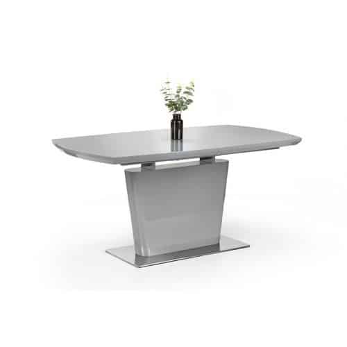 Como grey & Luxe grey dining set (2 chairs & bench) - Image 6