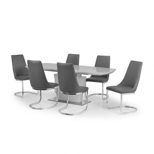 Como extending dining table - grey