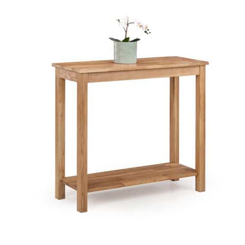 Coxmoor console table 90cm - oak - Image 2