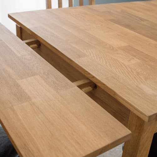 Coxmoor extending dining table - Image 6