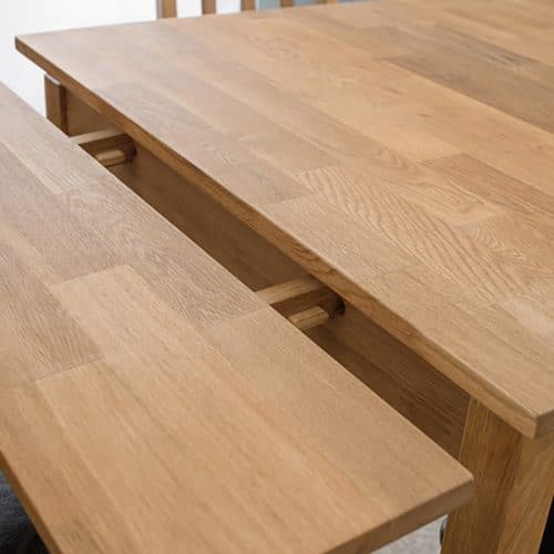 Coxmoor extending dining set - Image 8
