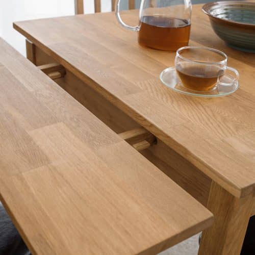 Coxmoor extending dining table - Image 7