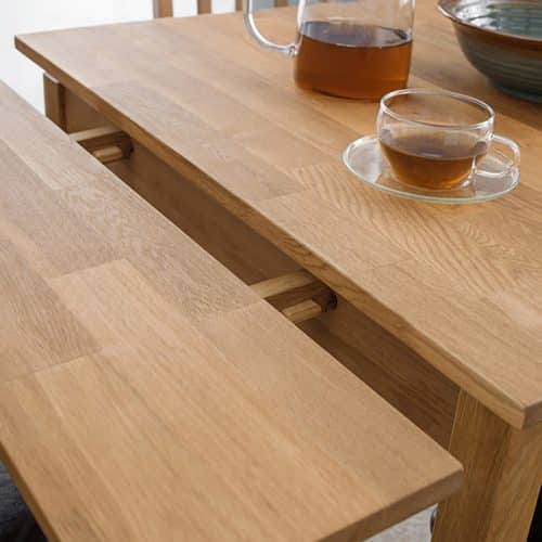 Coxmoor extending dining set - Image 9