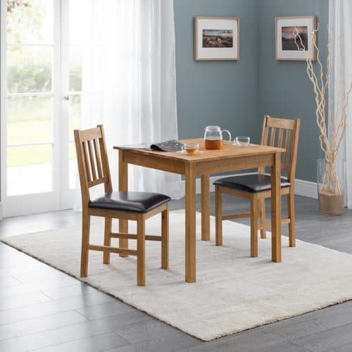 Coxmoor oak square dining table - Image 2