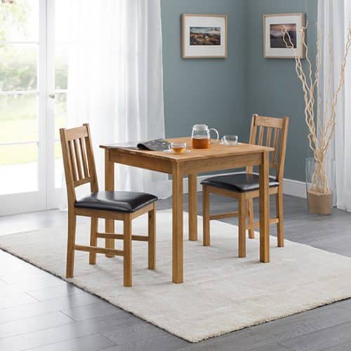 Coxmoor compact square dining set - Image 2