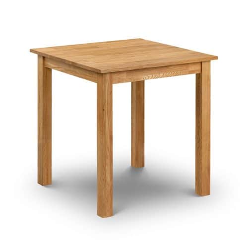 Coxmoor oak square dining table