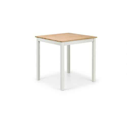 Coxmoor square dining table - Ivory & Oak - Image 2