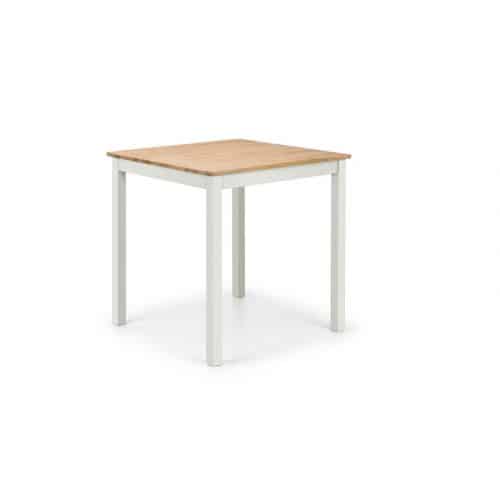 Coxmoor ivory & oak square dining set - Image 3
