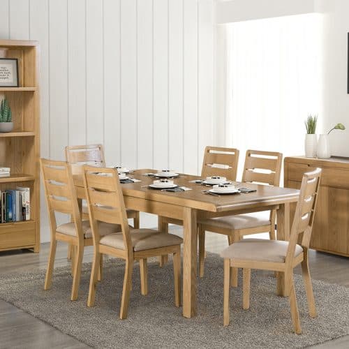 Curve extending dining table - Image 7