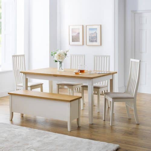 Davenport extending dining table - Image 5