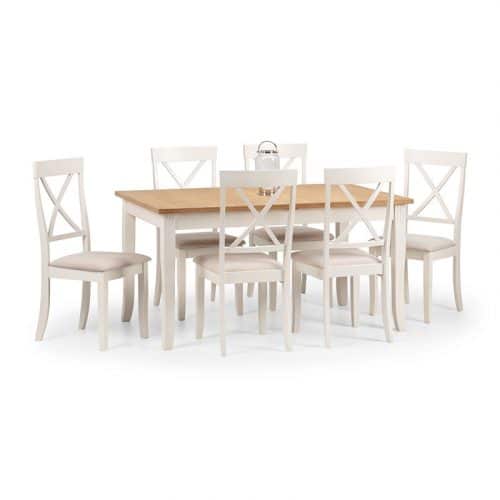 Davenport extending dining set - Image 3