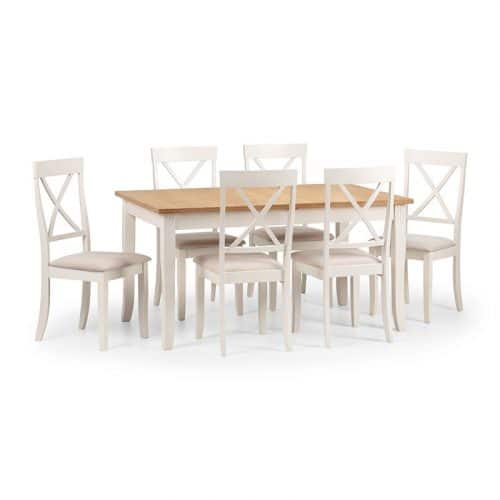 Davenport extending dining set - Image 4