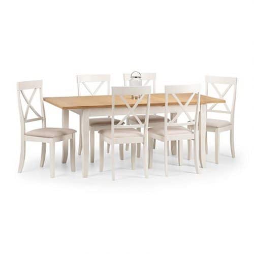 Davenport extending dining set - Image 5
