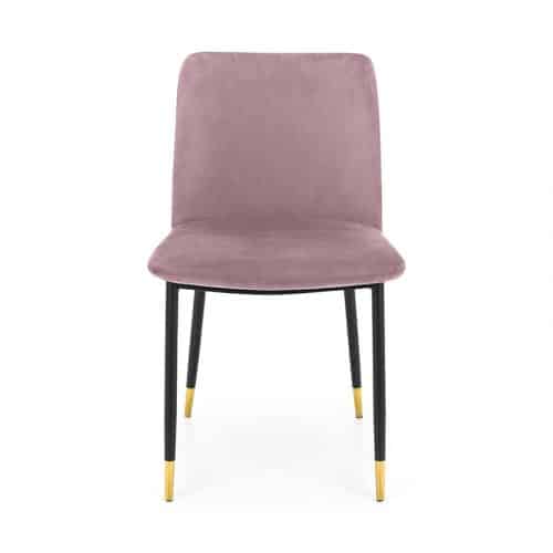 Montero round table & 4 delaunay pink chairs - Image 8