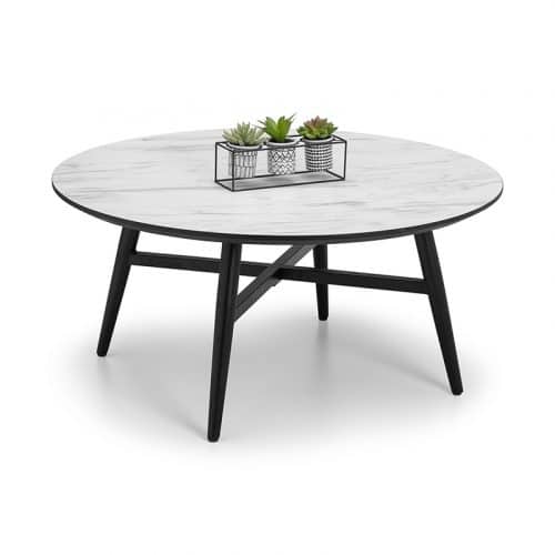 Firenze marble effect coffee table - Image 4