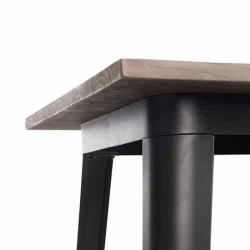 Grafton bar table & 2 luxe grey bar stools - Image 6