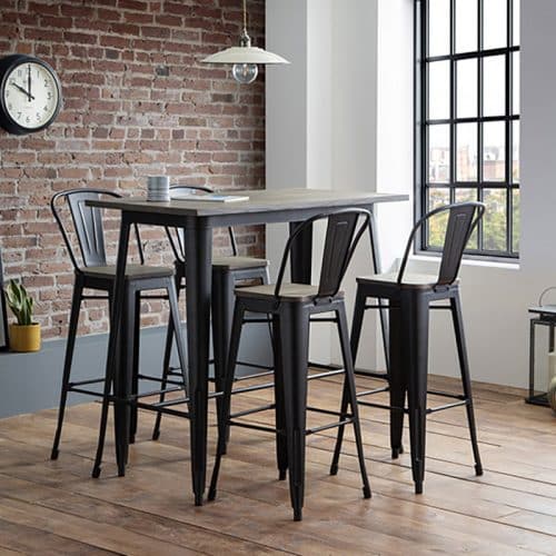 Grafton bar set (4 stools)