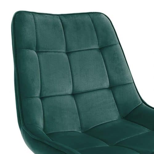 Montero round table & 4 hadid green dining chairs - Image 10
