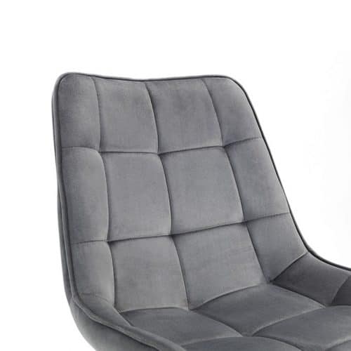 Montero round table & 4 hadid grey dining chairs - Image 11