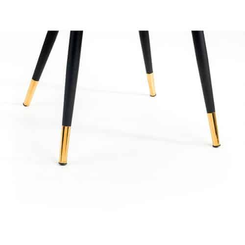Montero round table & 4 hadid green dining chairs - Image 12