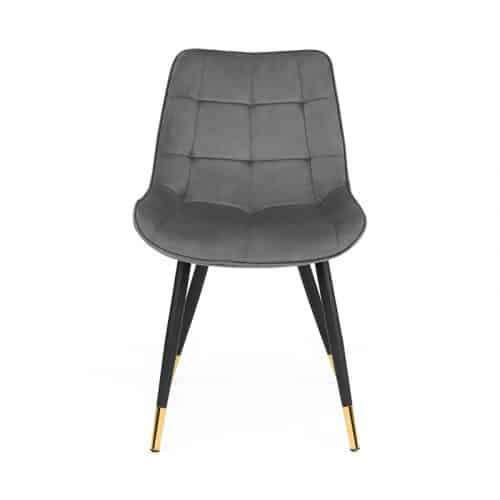 Montero round table & 4 hadid grey dining chairs - Image 10